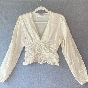 Petal & Pup Long Sleeve Blouse Top Size 6